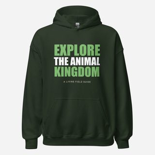 Animal Viewology Explore Hoodie Forest Green