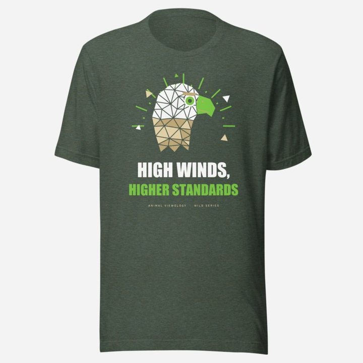 Animal Viewology High Winds, Higher Standards Wild Tee in Heather Forest