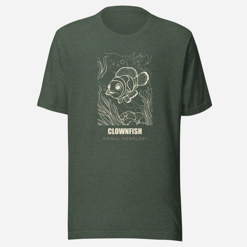 Animal Viewology Clownfish Sea Life Tee