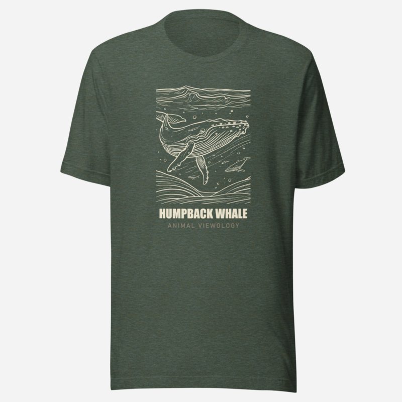 Animal Viewology Humpback Whale Sea Life Tee