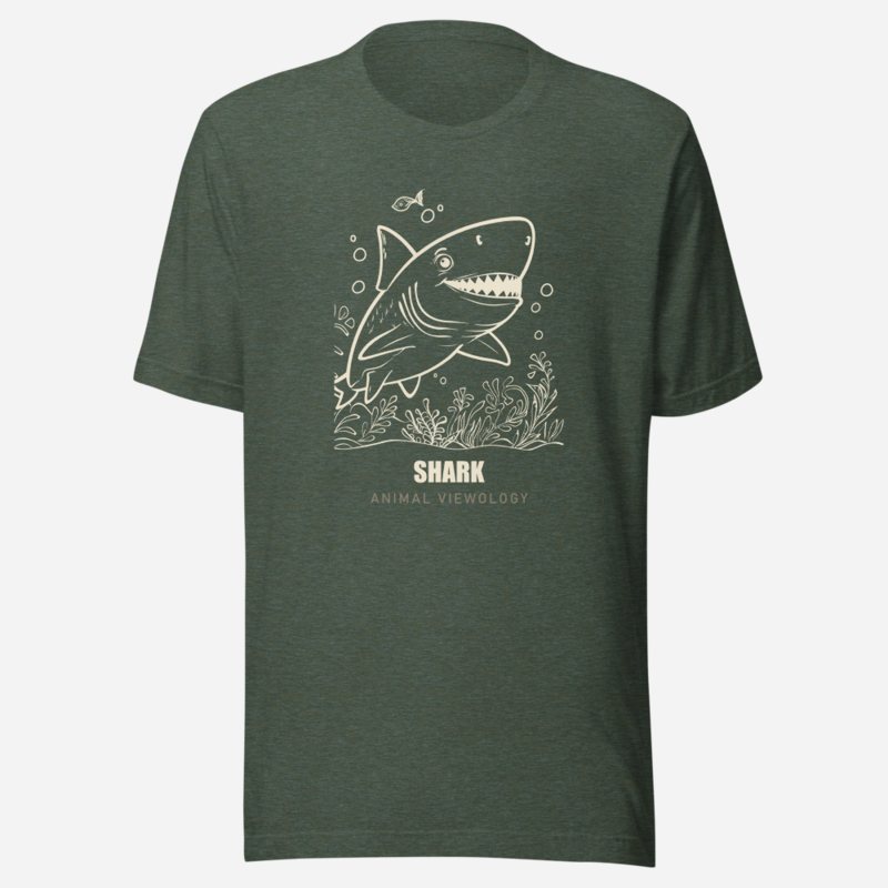 Animal Viewology Shark Sea Life Tee