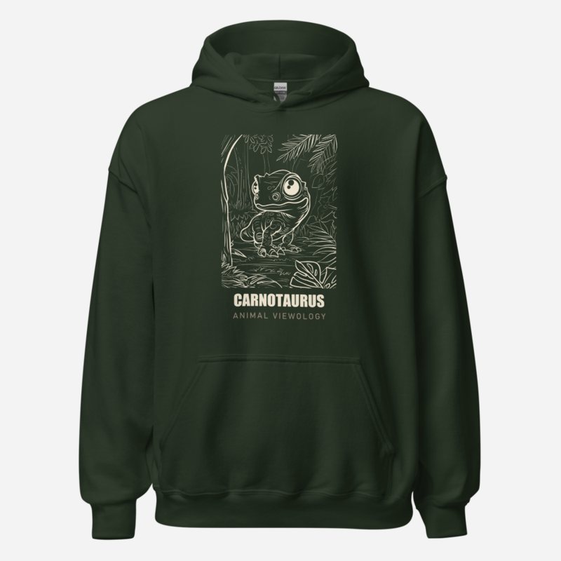 Animal Viewology Carnotaurus Dino Life Hoodie