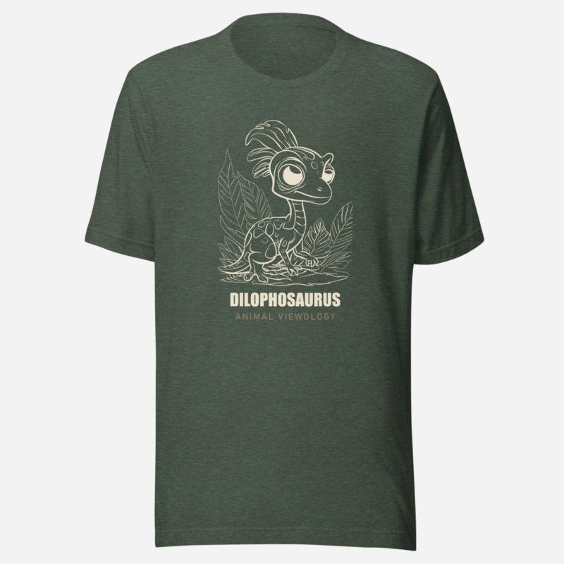 Animal Viewology Dilophosaurus Dino Life Tee
