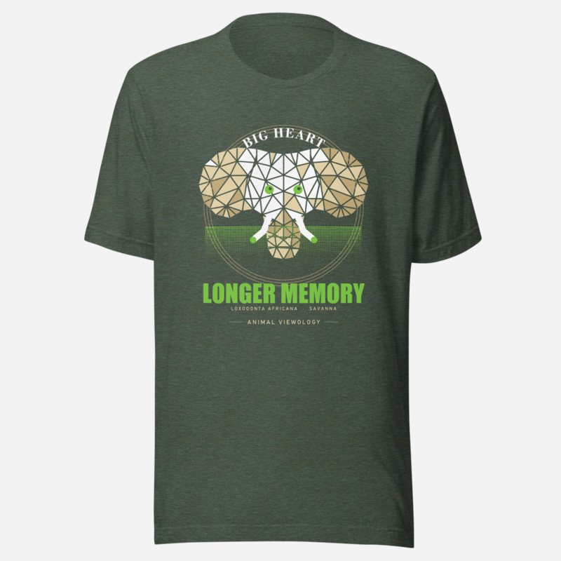 Animal Viewology Big Heart Longer Memory Field Guide Tee