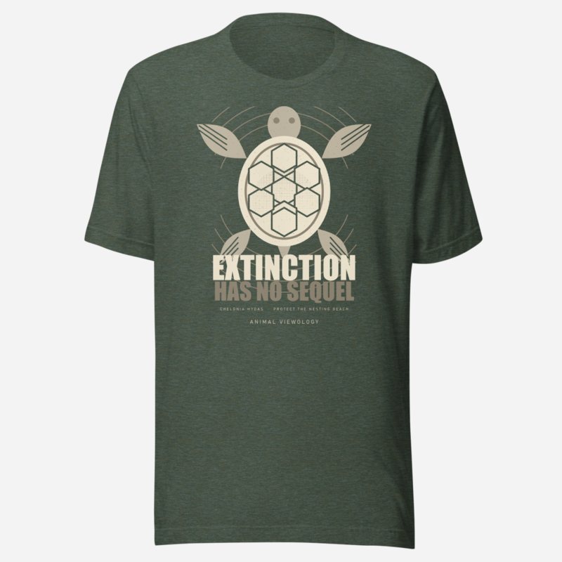 Animal Viewology Extinction Has No Sequel Field Guide Tee