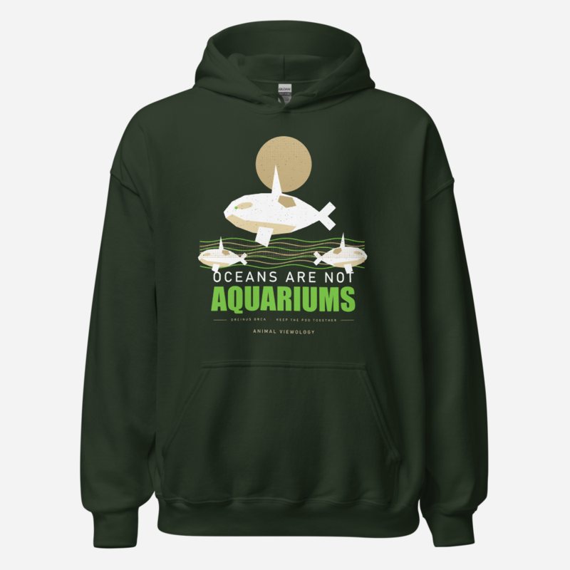 Animal Viewology Oceans Are Not Aquariums Field Guide Hoodie