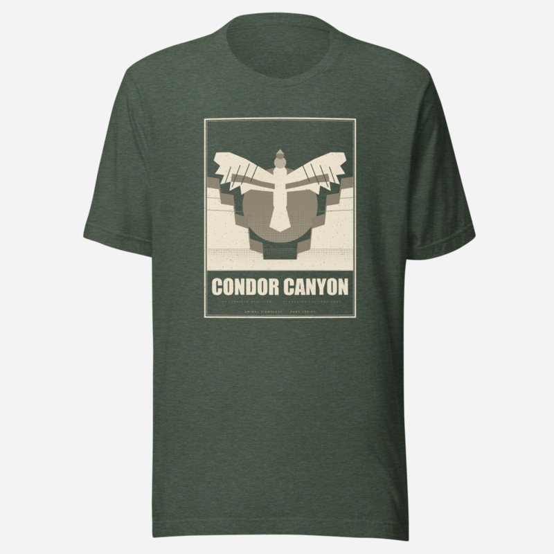 Animal Viewology Condor Canyon Field Guide Tee