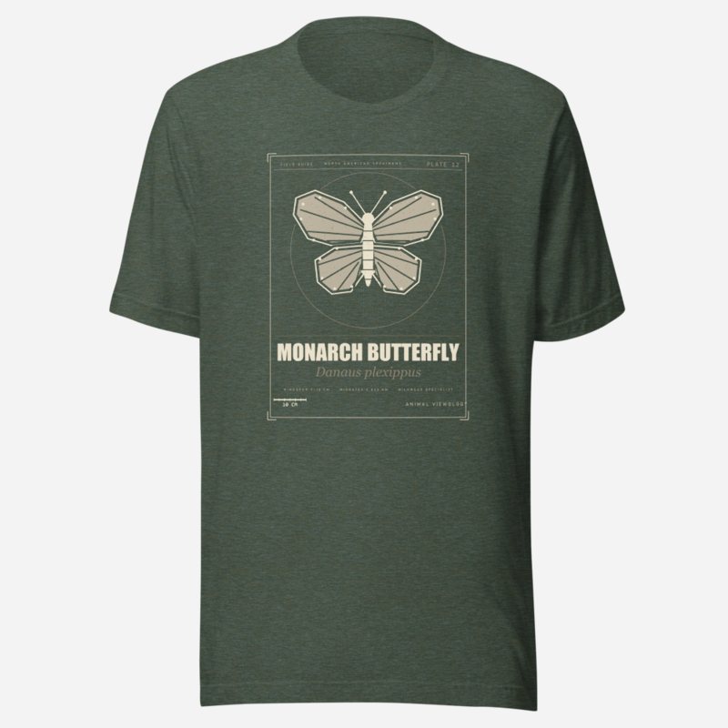 Animal Viewology Monarch Field Guide Field Guide Tee