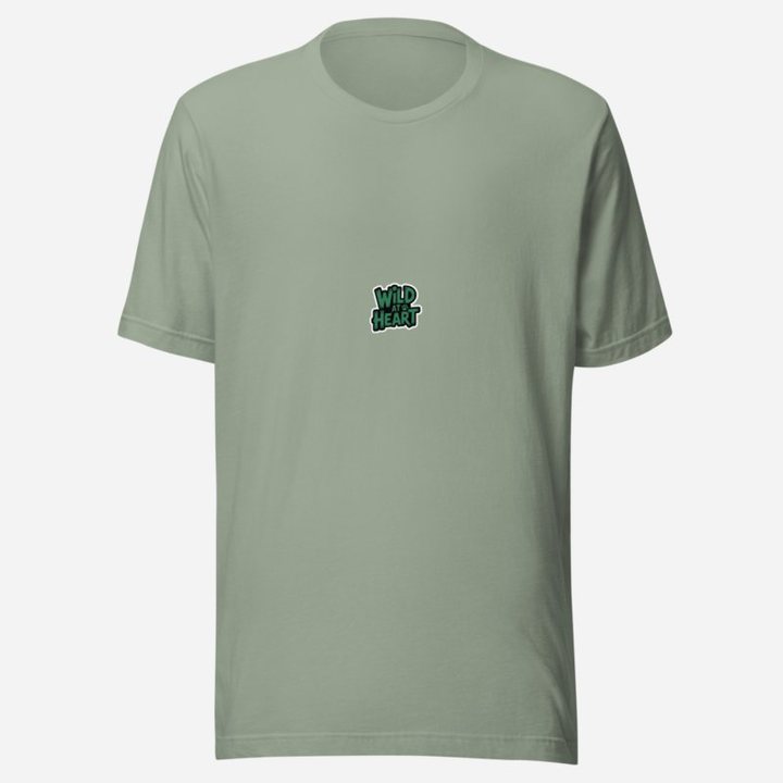 Animal Viewology Wild At Heart Tee in Sage