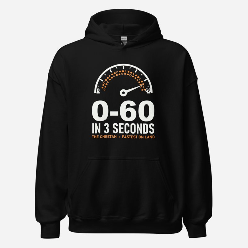 Animal Viewology Zero To Sixty Hoodie Black