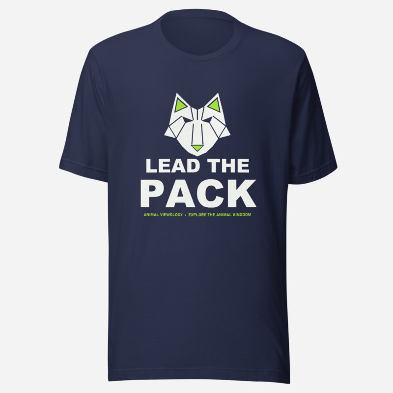Animal Viewology Lead The Pack Tee in Navy