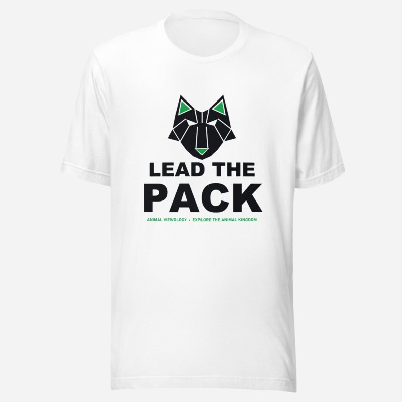 Animal Viewology Lead The Pack Tee in White