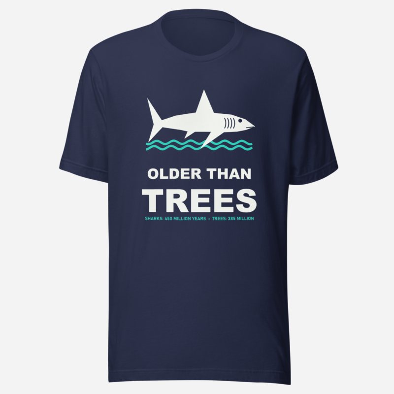 Animal Viewology Older Than Trees Tee in Navy
