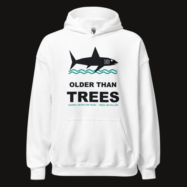 Animal Viewology Older Than Trees Hoodie in White