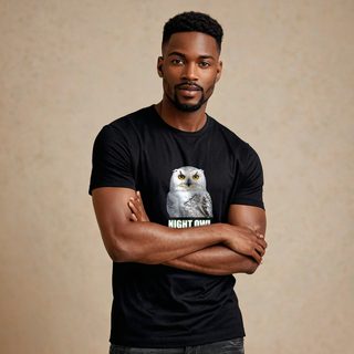 Animal Viewology Night Owl Tee AI model