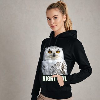 Animal Viewology Night Owl Hoodie AI model