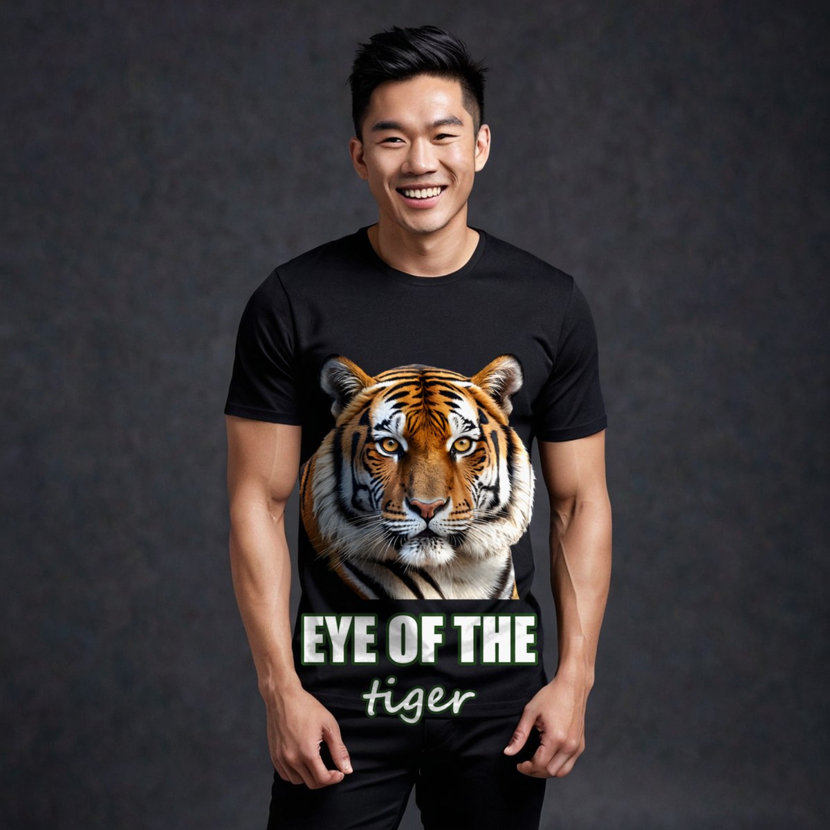 Animal Viewology Eye Of The Tiger Tee