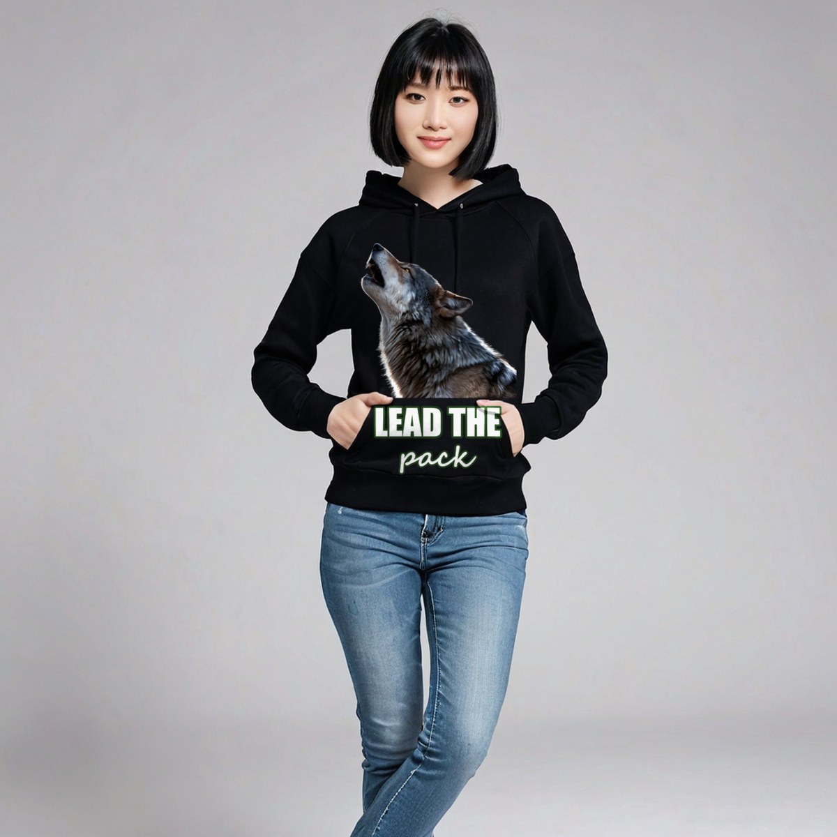Animal Viewology Lead The Pack Wolf Hoodie